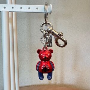 COACH x Marvel Bear Keychain - Spider-Man